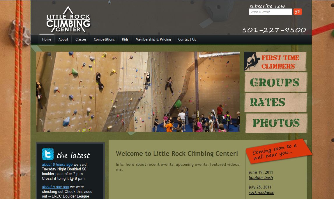 Little Rock Climbing Center
